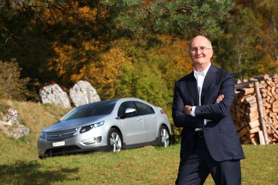 Prvi evropski lastnik chevroleta volta se že vozi