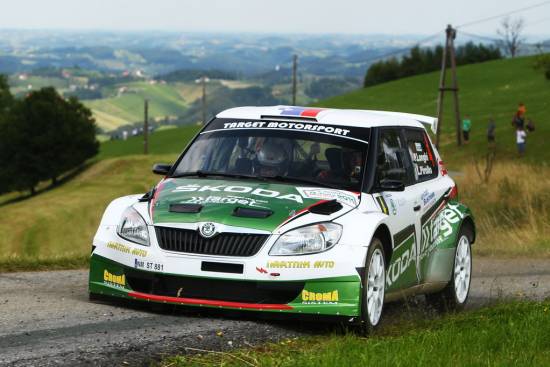 Target po prvem dnevu Škoda rallya Maribor drugi