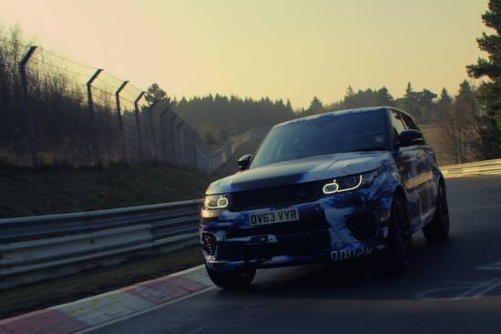 Range rover sport SVR je najhitrejši SUV na Nurburgringu