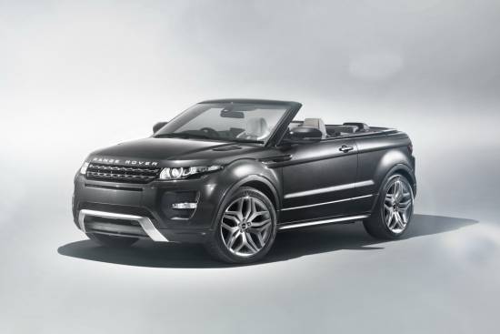 Range rover evoque convertible concept