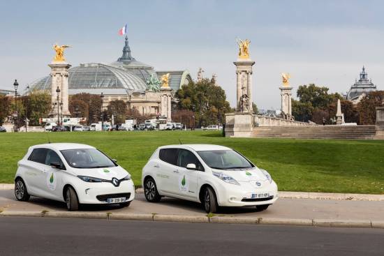 Zveza Renault-Nissan bo za konferenco COP21 dobavila največjo floto električnih vozil