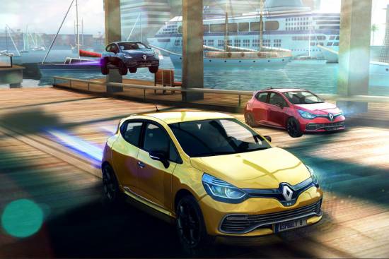 Novi renault clio RS v igrici Asphalt 8