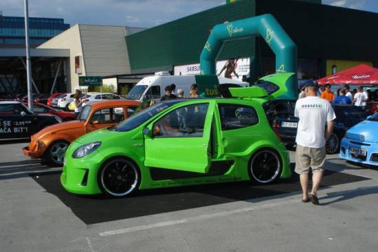 Extremni twingo cameleon je zmagal