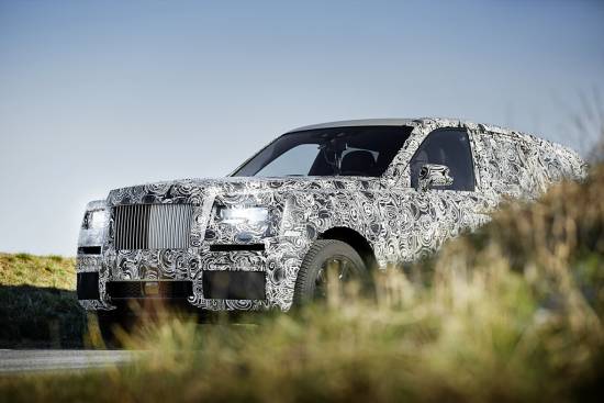 Novi podatki o Rolls-Roycevem projektu luksuznega terenca Cullinan