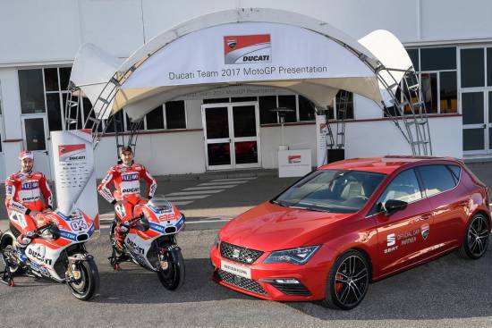 Lorenzo in Dovizioso sta nova ambasadorja znamke SEAT