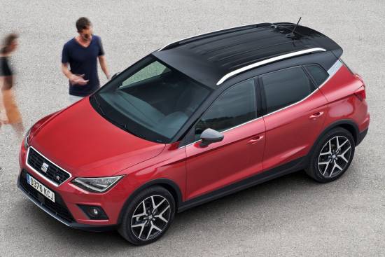 SEAT arona prejela nagrado Red Dot Award: Product Design 2018