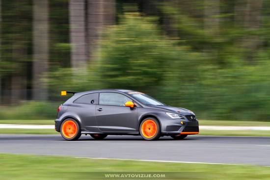 SEAT ibiza trophy - slovenska predstavitev