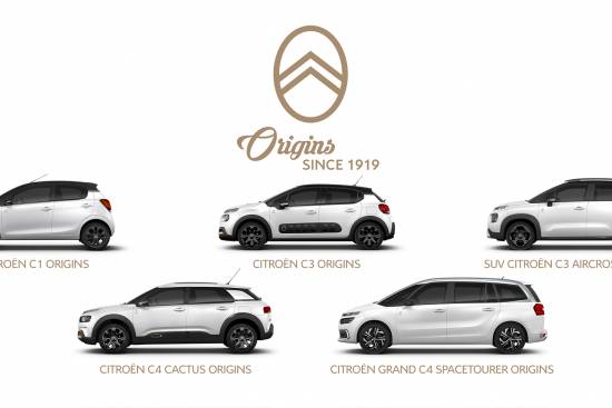 Citroën ob 100-letnici ponuja posebno omejeno serijo »origins« 