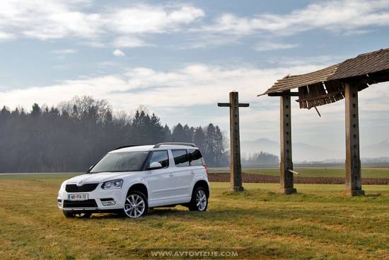 Škoda yeti, prenova – slovenska predstavitev