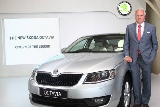 Škoda v Indiji začela proizvajati novo octavio