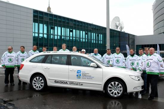 Škoda ostaja sponzor svetovnega prvenstva v hokeju IIHF