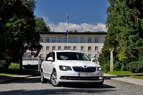 Škoda superb, prenova – slovenska predstavitev