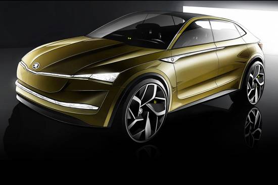 Škoda vision E – napoved