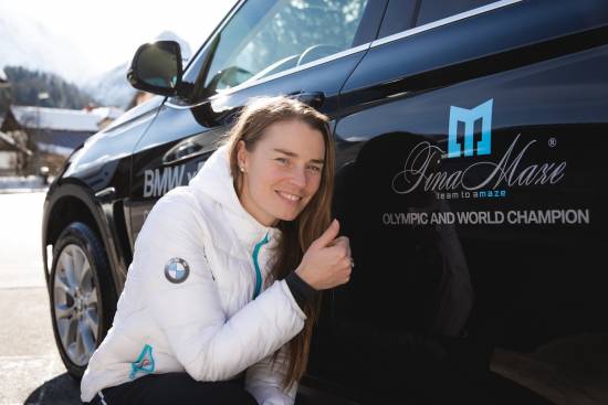 Tina Maze je postala voznica in ambasadorka znamke BMW