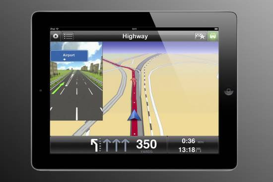 TomTom App optimizirana za iPad