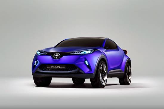 Toyota C-HR koncept - napoved