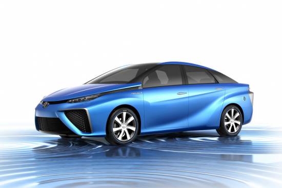 Toyota bo v 2015 uvedla avtomobil na gorivne celice
