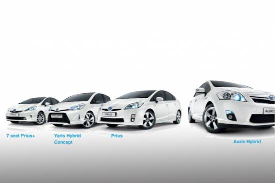 Toyota - prva izbira pri hibridih in električnih vozilih