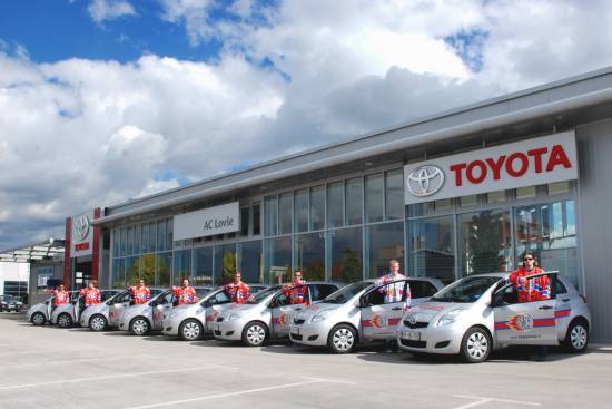 8 Toyotinih jarisov za hokeiste Acroni Jesenice