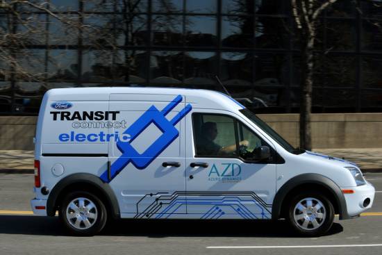 Norveška Pošta prva uporablja ford transit connect electric