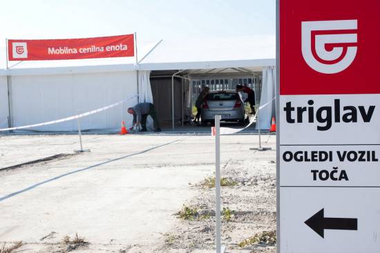 Triglav zaradi toče vzpostavil mobilno cenilno enoto
