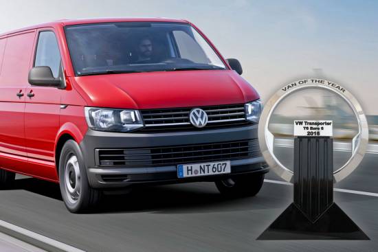 Volkswagen transporter T6 je "mednarodni kombi leta"