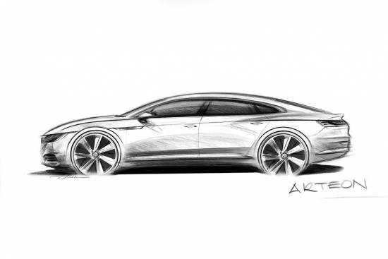 Volkswagen napoveduje novi model Arteon