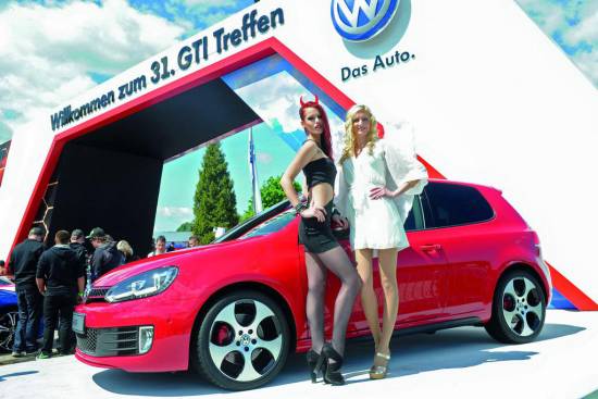 Volkswagen na 31. srečanju GTI ob Vrbskem jezeru