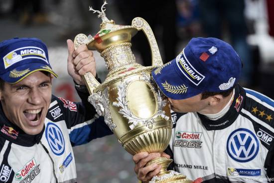 Volkswagen je četrto leto zapored osvojil WRC naslov