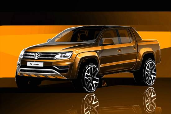 Volkswagen bo temeljito prenovil pick-upa Amaroka