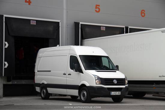 Volkswagen crafter, prenova - slovenska predstavitev