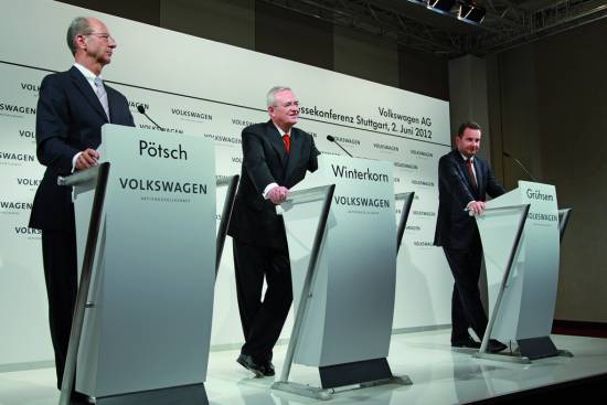 Temeljite spremembe vodstev znamk Skupine Volkswagen