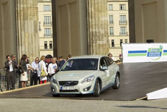 Volvo odlično nastopil na Michelin chalenge Bibendum