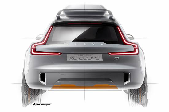 Volvo koncept XC Coupé - napoved