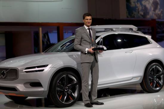 Volvo koncept XC coupé - najboljši konceptni avtomobil v Detroitu