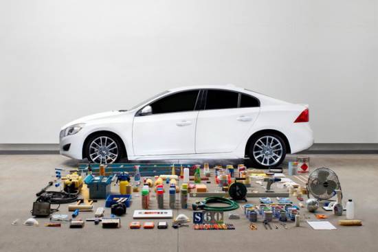 Volvo art session – deset umetnikov in volvo S60