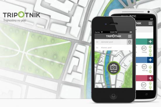 Inovativna aplikacija Tripotnik – za trajnostno mobilnost